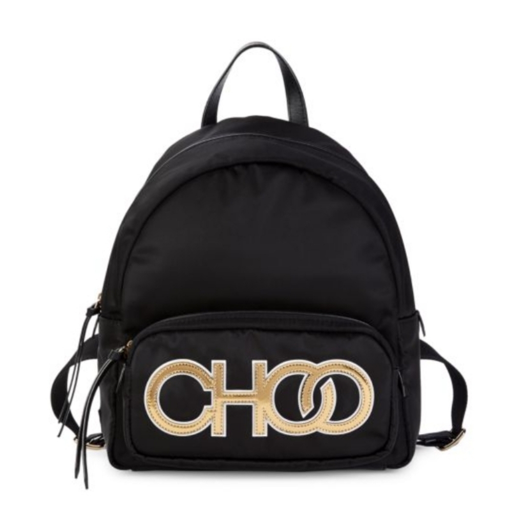 Jimmy Choo Larelle Logo Backpack